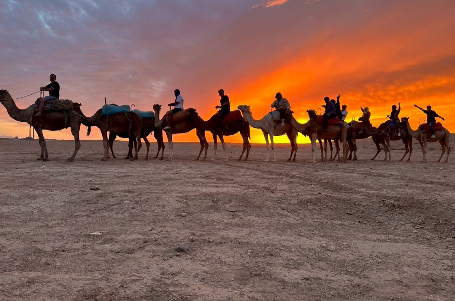 ขี่อูฐชมพระอาทิตย์ตก