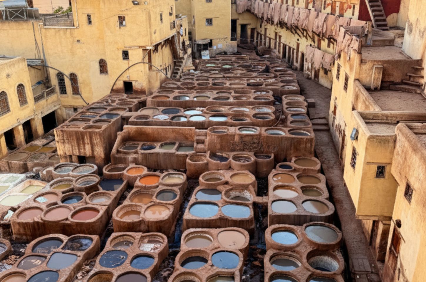 โรงฟอกหนังพันปี Fes